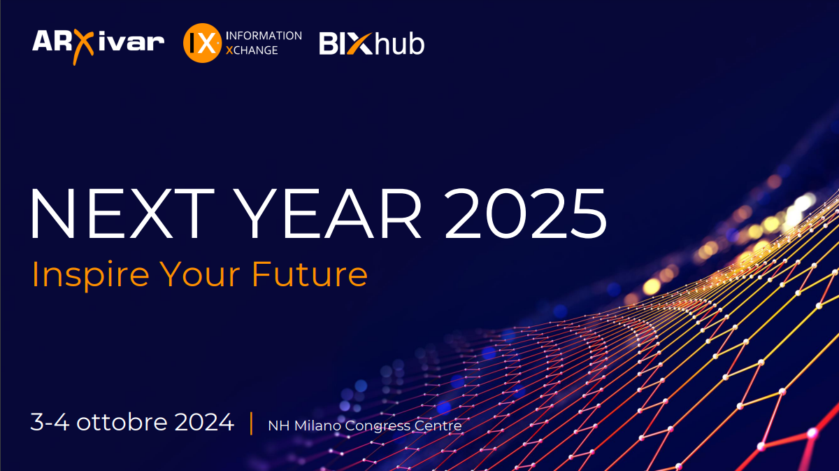 ARXivar NEXT YEAR 2025 - Assago 3/4 ottobre